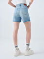 thumb-Regular Fit Kadın Şort