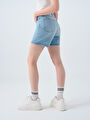 thumb-Regular Fit Kadın Şort
