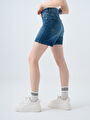 thumb-Regular Fit Kadın Şort