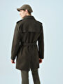 thumb-Regular Fit Erkek Trenchcoat