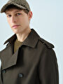 thumb-Regular Fit Erkek Trenchcoat