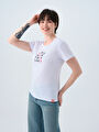 thumb-Regular Fit Kadın Tshirt K.kol