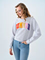 thumb-Regular Fit Kadın Sweatshirt