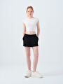 thumb-Regular Fit Kadın Şort