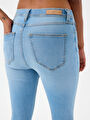 thumb-Natalie Skinny Fit Kadın Pantolon
