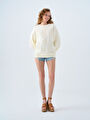 thumb-Oversize Kadın Sweatshirt