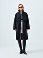 thumb-Regular Fit Kadın Trenchcoat