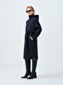 thumb-Regular Fit Kadın Trenchcoat