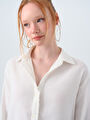 thumb-Regular Fit Kadın Gömlek U.kol