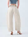 thumb-Barrel Barrel Fit Kadın Pantolon