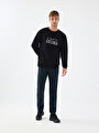 thumb-Regular Fit Erkek Sweatshirt