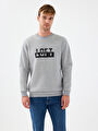 thumb-Regular Fit Erkek Sweatshirt
