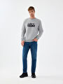 thumb-Regular Fit Erkek Sweatshirt
