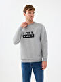 thumb-Regular Fit Erkek Sweatshirt