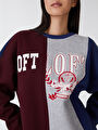 thumb-Oversize Fit Kadın Sweatshirt