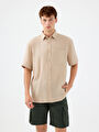 thumb-Regular Fit Erkek Gömlek K.kol