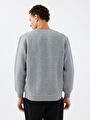 thumb-Regular Fit Erkek Sweatshirt