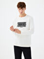 thumb-Regular Fit Erkek Sweatshirt