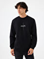 thumb-Regular Fit Erkek Sweatshirt