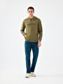 thumb-Regular Fit Erkek Sweatshirt