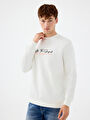 thumb-Regular Fit Erkek Sweatshirt