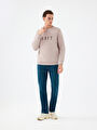 thumb-Regular Fit Erkek Sweatshirt