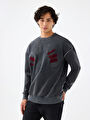 thumb-Oversize Fit Erkek Sweatshirt