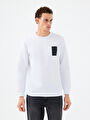 thumb-Regular Fit Erkek Sweatshirt