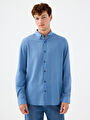 thumb-Regular Fit Erkek Gömlek U.kol