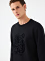 thumb-Regular Fit Erkek Sweatshirt