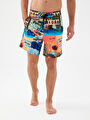 thumb-Regular Fit Erkek Deniz Şortu