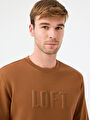 thumb-Regular Fit Erkek Sweatshirt