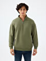 thumb-Regular Fit Erkek Sweatshirt