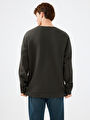 thumb-Regular Fit Erkek Sweatshirt