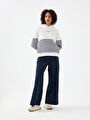thumb-Oversize Fit Kadın Sweatshirt