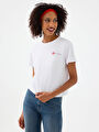thumb-Long Crop Kadın Tshirt K.kol
