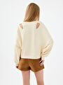 thumb-Oversize Kadın Sweatshirt
