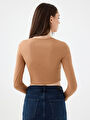 thumb-Fitted Kadın Tshirt U.kol