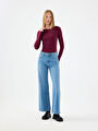 thumb-Slim Fit Kadın Bluz U.kol