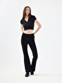 thumb-Flare Slim Fit Kadın Pantolon