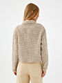 thumb-Long Crop Kadın Gömlek U.kol