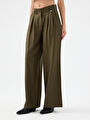 thumb-Palazzo Fıt Kadın Pantolon