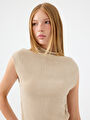 thumb-Slim Fit Kadın Bluz K.kol