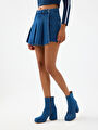 thumb-Slim Fit Kadın Şort Etek