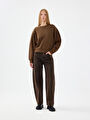 thumb-Baggy Regular Fit Kadın Pantolon