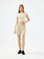 thumb-Regular Fit Kadın Şort