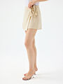thumb-Regular Fit Kadın Şort