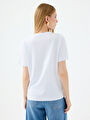 thumb-Regular Fit Kadın Tshirt K.kol