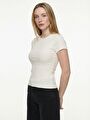 thumb-Slim Fit Kadın Tshirt K.kol