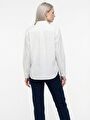 thumb-Loose Fit Kadın Gömlek U.kol